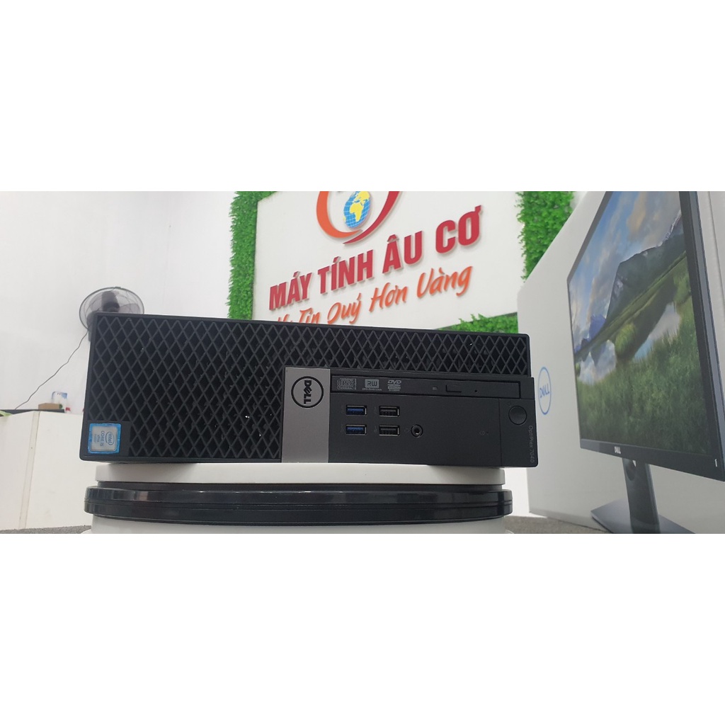 Máy tính để bàn Dell Optiplex 7040 SFF Core i7 6700 / DDR4 8G / SSD 240G ,Tặng USB wifi, Bàn di chuột -Bảo hành 24 tháng