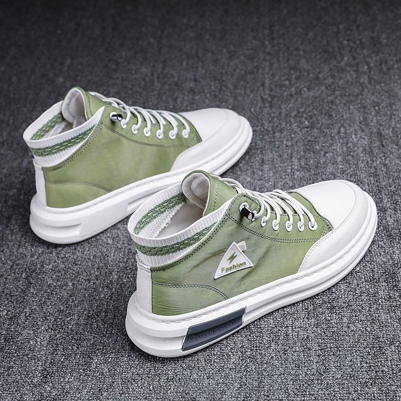 Giày Thể Thao Cổ Cao Phong Cách Hàn Quốc Cho Nam | BigBuy360 - bigbuy360.vn