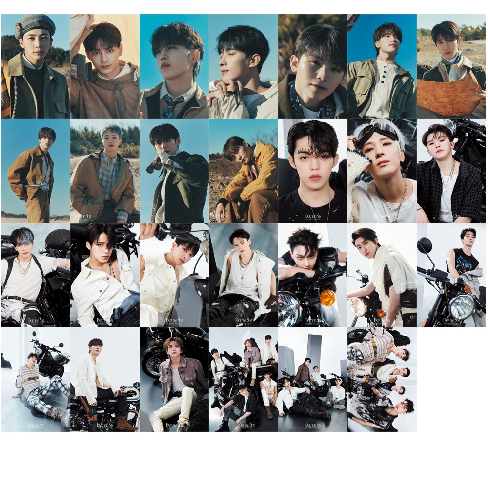 Seventeen Album FACE THE SUN Photocard DARLING Attacca Lomo Card Postcard