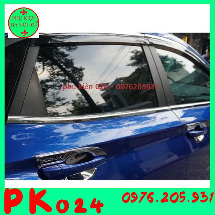 [Hyundai Kona] Bộ Nẹp Viền Cong Kính, Chân Kính Inox Dành Cho Xe Ô Tô Hyundai Kona