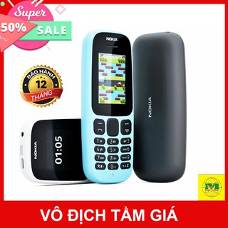 Điện Thoại Nokia 105 2 Sim 2017 - Hàng Chính Hãng
