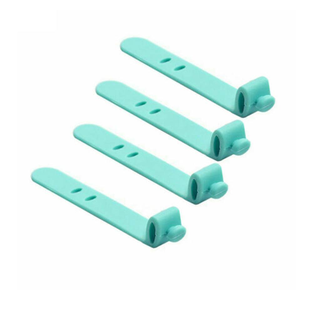 4 phụ kiện giữ dây cáp O4P3 T0G6 I3A3 V2K2 chất liệu silicon