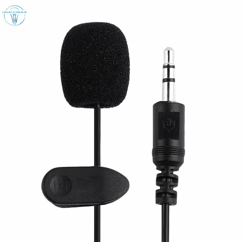 Microphone mini rảnh tay có kẹp gắn DG 3.5mm