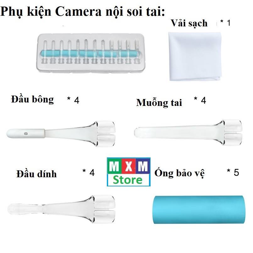 Camera nội soi Tai tặng kèm lấy ráy tai