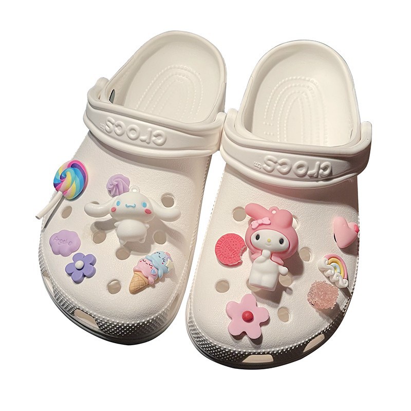 phụ kiện dép Crocs charm DIY khóa giày crocs jibbitz Nhựa trang sức Phụ kiện trang trí giày crocs nút trang trí giày trẻ em Dép Sandal Đồ trang sức Quà tặng sáng tạo món quà đặc biệt