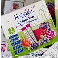 Trà hoa quả beauty baby dạng cốm cho bé từ 4m.date T9/2024