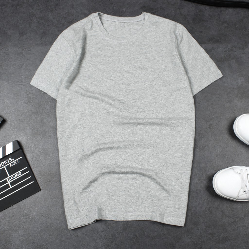 Áo thun trơn cổ tròn đen trắng chất cotton nam nữ Jan Store , áo phông ngắn tay unisex basic | BigBuy360 - bigbuy360.vn