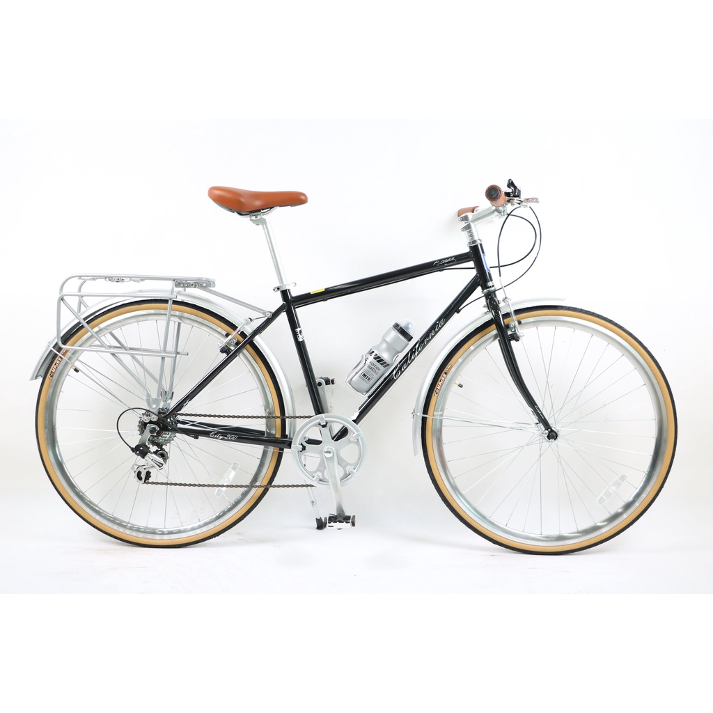 Xe đạp đường phố California City 200 700C bộ chuyển động cao cấp shimano