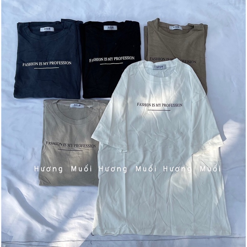 Áo thun chữ FASHION 3158 hàng dày