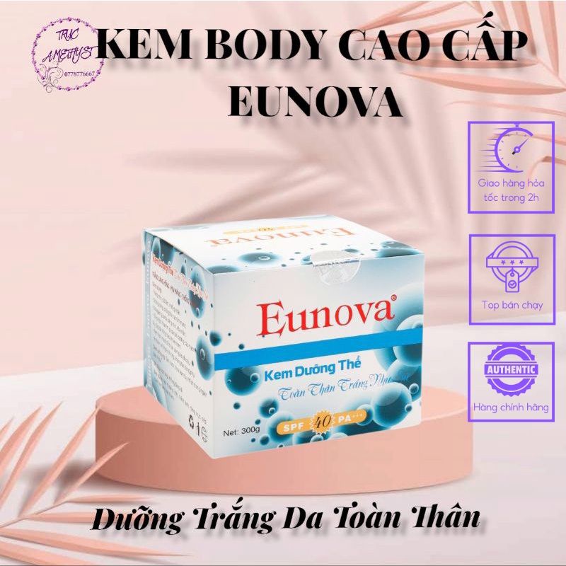 KEM DƯỠNG TRẮNG DA EUNOVA TRẮNG NHƯ SỨ