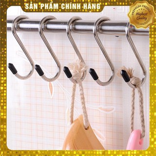 Vỉ 4 Móc treo dán tường siêu chịu lực hình chữ S  - thegioiphukien