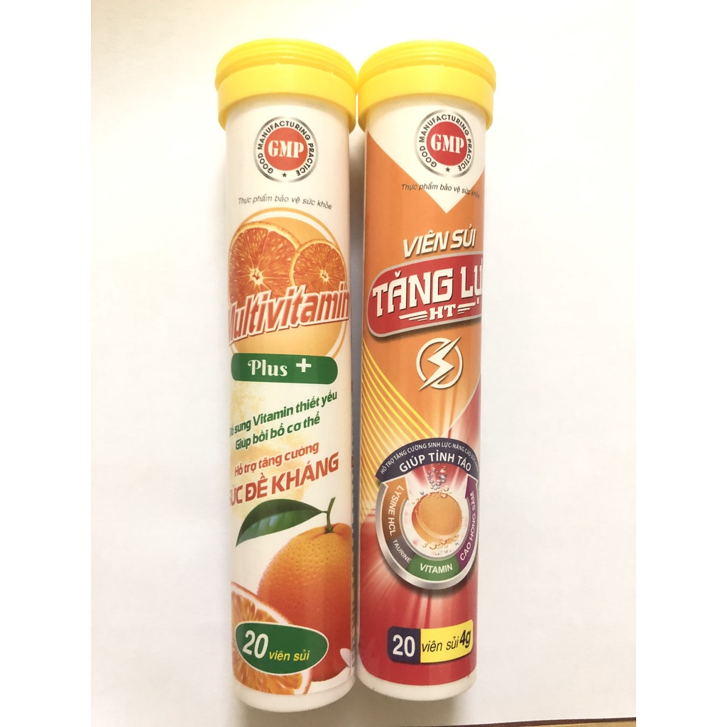 C sủi MULTIVITAMIN plus và sủi tăng lực giúp tăng sức đề kháng, tỉnh táo nâng cao sức khỏe