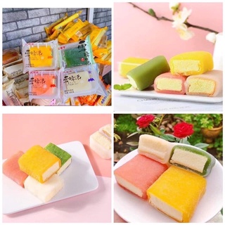 Bánh bông lan mochi phu thê 4 vị