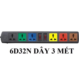 Ổ cắm điện đa năng lioa 6 lỗ 6d32n -6d52n -6d33n.