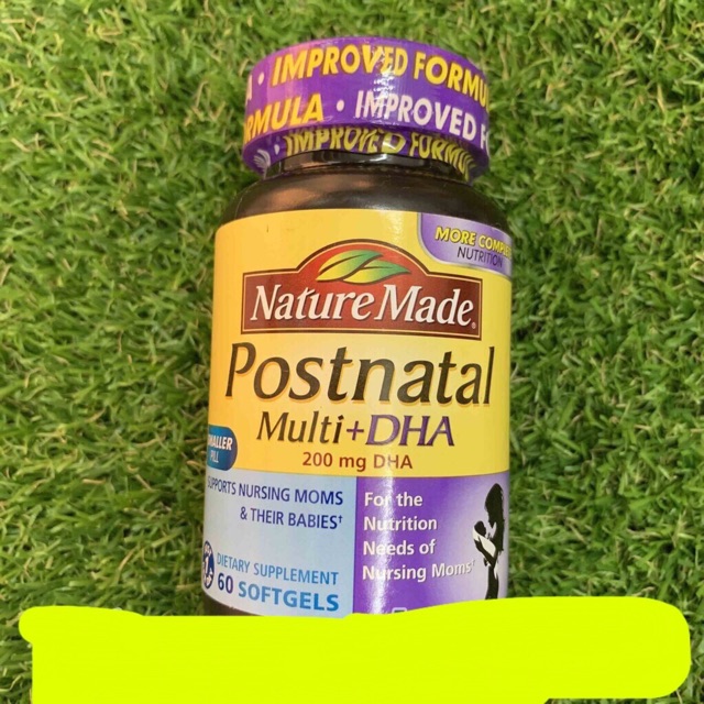 Postnatal multi +Dha ( vitamin cho mẹ sau sinh)