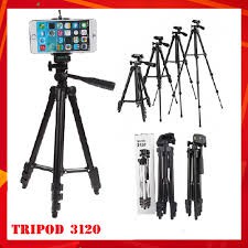 Chân Đế Chụp Hình Máy Ảnh, Điện Thoại Tripod TF-3120 Loại Tốt ( Mẫu Mới 2018 )