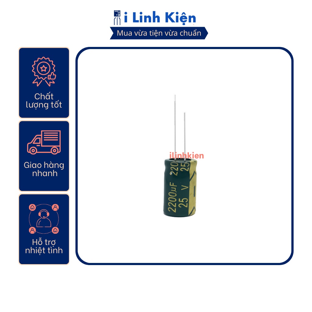 Tụ hóa 16V 220uF-10000uF tần số cao