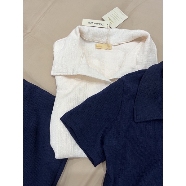 Set đồ nữ cotton tăm lượn sóng (Wavy cotton toothpick set) by Twins ẢNH THẬT