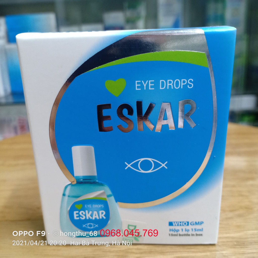 Nhỏ mắt ESKAR lọ 15ml