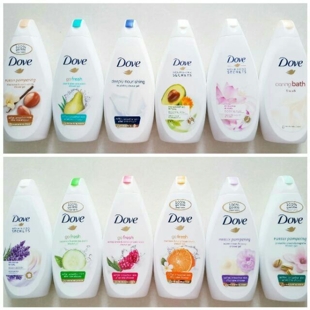 Sữa tắm Dove Go Fresh Đức 500ml