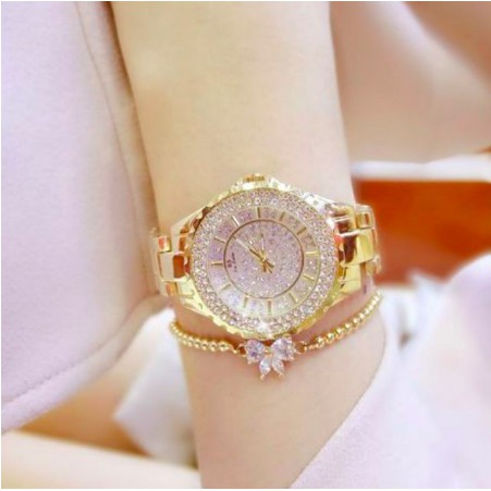 Đồng Hồ Nữ BEE SISTER 0280 Đính Đá Chính Hãng