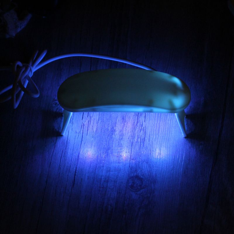 Bộ keo uv resin cứng 25g và đèn uv led 6W sấy khô phụ kiện trang sức được đúc khuôn thủ công