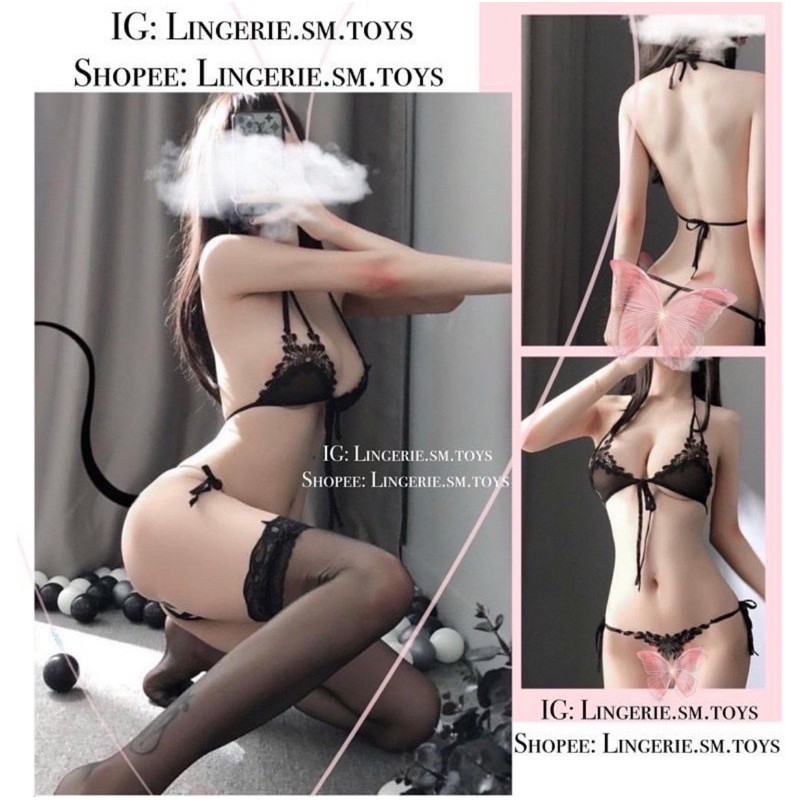 Nội Y Ren Lộ Đũng Táo Bạo • Set 2 Mảnh Ren Sexy | BigBuy360 - bigbuy360.vn