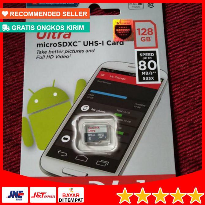 Thẻ Nhớ Microsdhc Sandisk Uhs-I Class 10 128gb | BigBuy360 - bigbuy360.vn