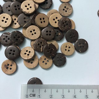 Cúc, nút gỗ dừa nhiều cỡ