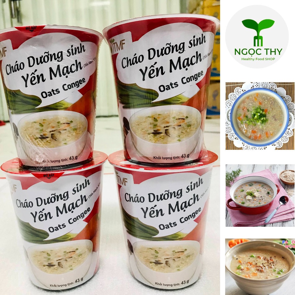 Cháo gạo lứt yến mạch ăn liền Tâm Minh Foods