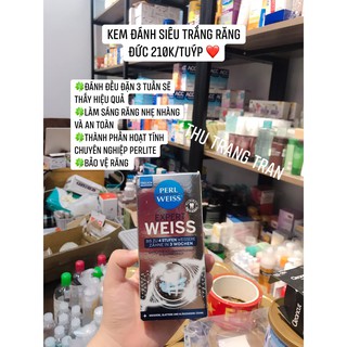 KEM ĐÁNH RĂNG SIÊU TRẮNG RĂNG PERL WEISS ĐỨC
