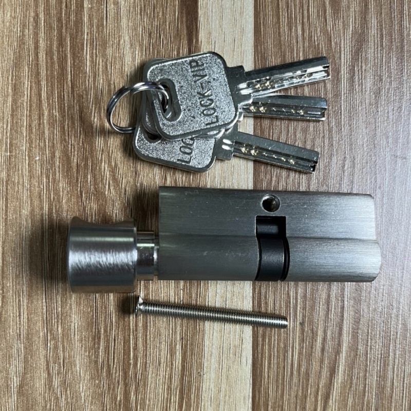 Ruột khoá cửa loại núm tròn dài 7cm thay thế được các loại khoá cửa gỗ