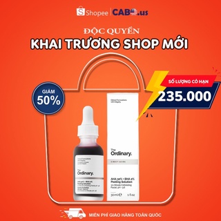 Thanh tẩy da AHA 30% + BHA 2% Peeling SolutionThe Ordinary CABOUS070 Tinh Chất Peel da, Tẩy Da Chết hóa Học 30ml