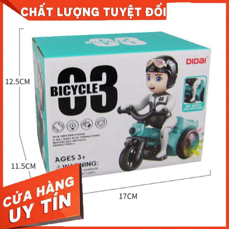 Em bé đạp xe đạp FREESHIP Bốc đầu - Xoay 360* - Đồ chơi cho bé