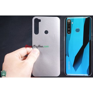 Skin Dán Mặt Sau Lưng Vân Nhôm Realme 5 - Realme 5i - Realme 5s - Realme 5 Pro