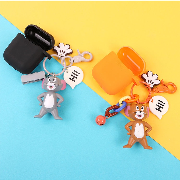 Móc Khóa Cute KOBI Cao Cấp, Móc Khóa Hoạt Hình Tom Jerry Đủ Màu Sắc Phiên Bản Hot Trend TikTok 2022