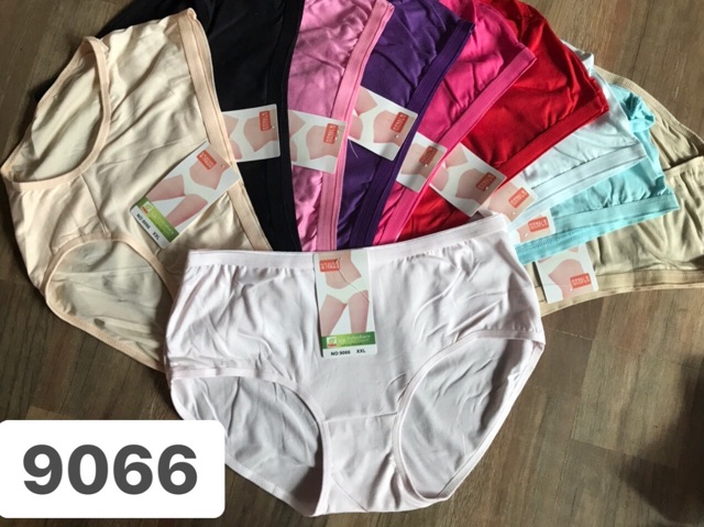 Combo 10 quần lót cotton form siêu to, quần lót nữ form to 50-80kg