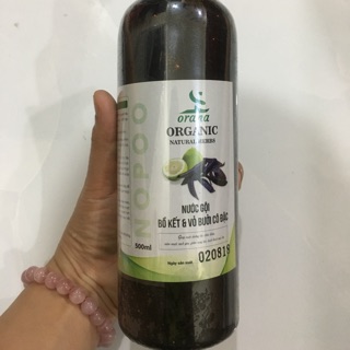 500ml Dầu gội bồ kết vỏ bưởi cô đặc Sorana 500ml