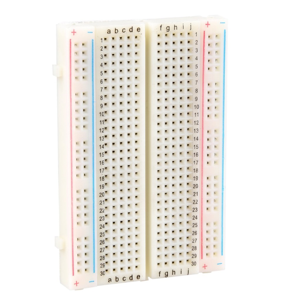Board test cắm Mini 400 lỗ 8.5cm × 5.5cm bo test breadboard mini 400 lỗ D00-200