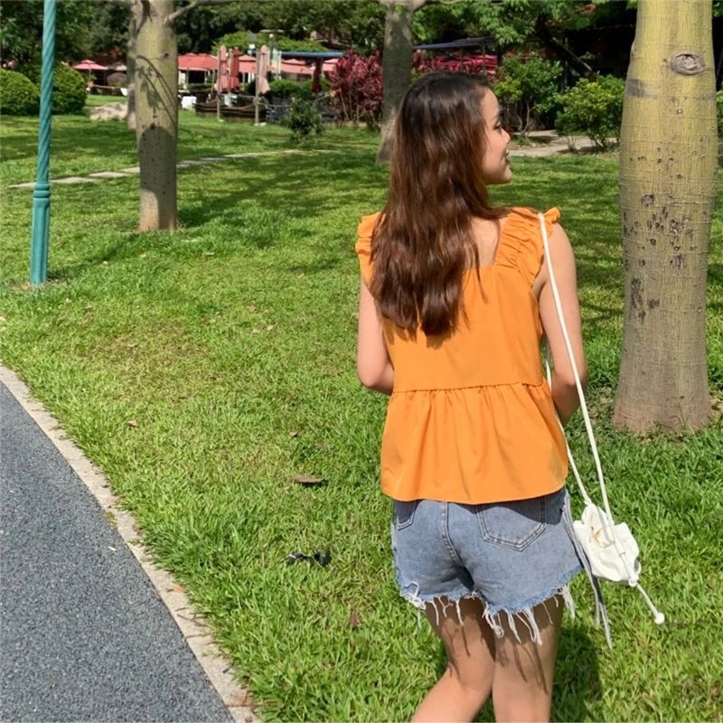 Áo kiểu áo hai dây dáng xoè Jameela | BigBuy360 - bigbuy360.vn