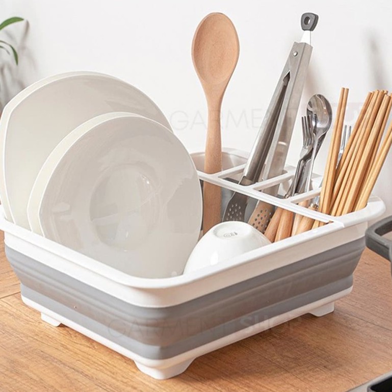 Giá Phơi Chén Dĩa Bằng Silicone Gấp Gọn Tiện Dụng | BigBuy360 - bigbuy360.vn