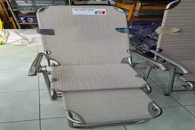 Ghế Bố Xếp Inox 1984s( since 1984 ) - Hàng Chất Lượng - Màu Ngẫu Nhiên | BigBuy360 - bigbuy360.vn