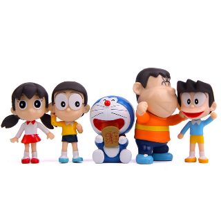 Bộ 5 nhân vật hoạt hình Doraemon