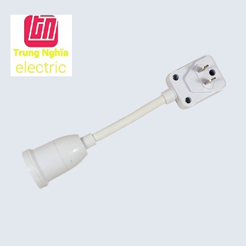 ĐUI ĐÈN E27 CAO CẤP ABS XOAY 360 ĐỘ CHỊU TẢI ĐẾN 40W thông dụng