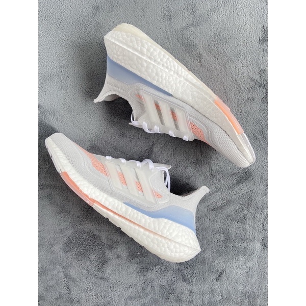 GIÀY NỮ ULTRA BOOST 2021 MỚI ÊM BỀN NHẸ CAO CẤP (XÁM CAM)