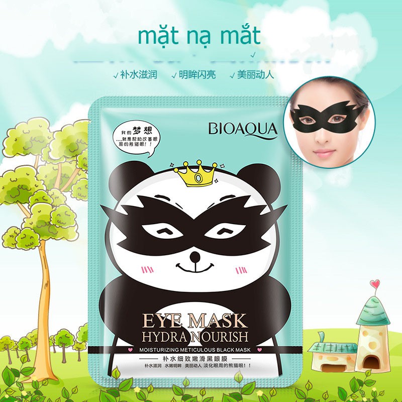 Bioaqua Panda Eye Mask Hydra Nourish Mask 15g- M17