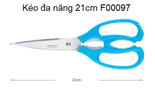 Kéo bếp đa năng Multi Kitchen Scissors Lock&Lock F00097