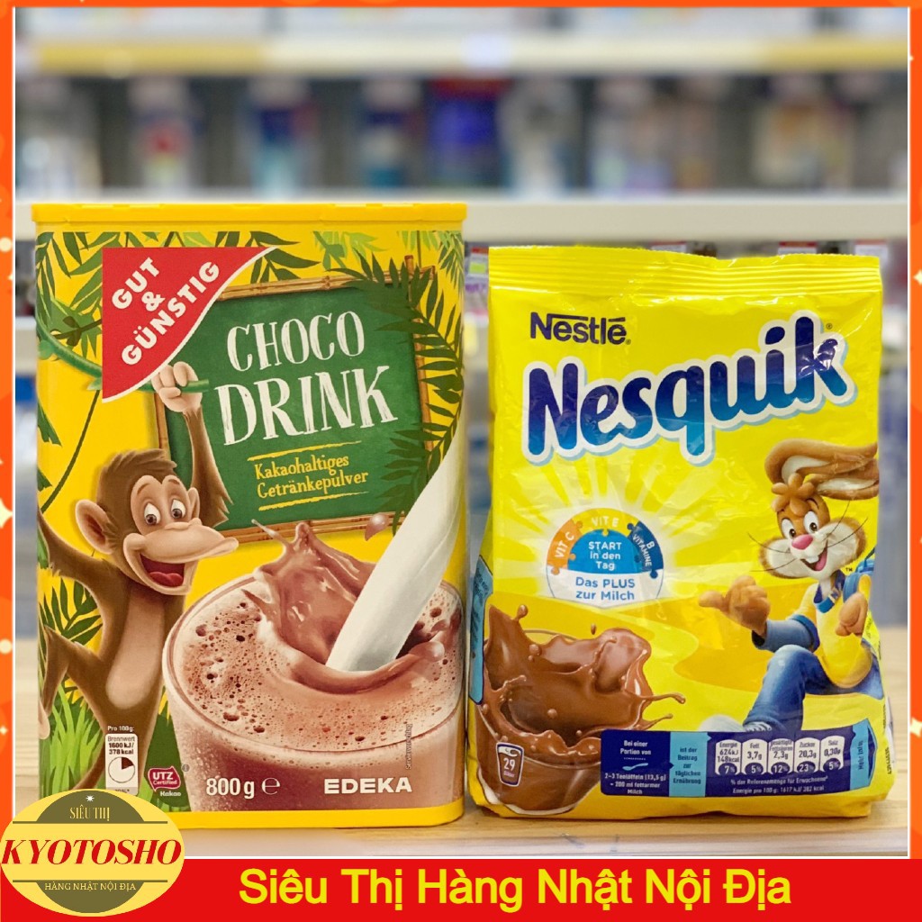 Bột cacao pha sữa CHOCO DRINK đức 800g
