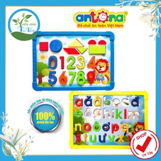 [CHÍNH HÃNG] Combo Học chữ và học số cùng REDI Antona - Đồ chơi an toàn Việt Nam (Cùng con)