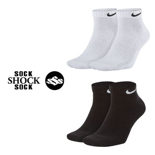 Tất thể thao Logo Swoosh Low trơn ✔️ ✔️ Thấm Mồ Hôi Thoáng Khí Có Đệm Cushion - SSS